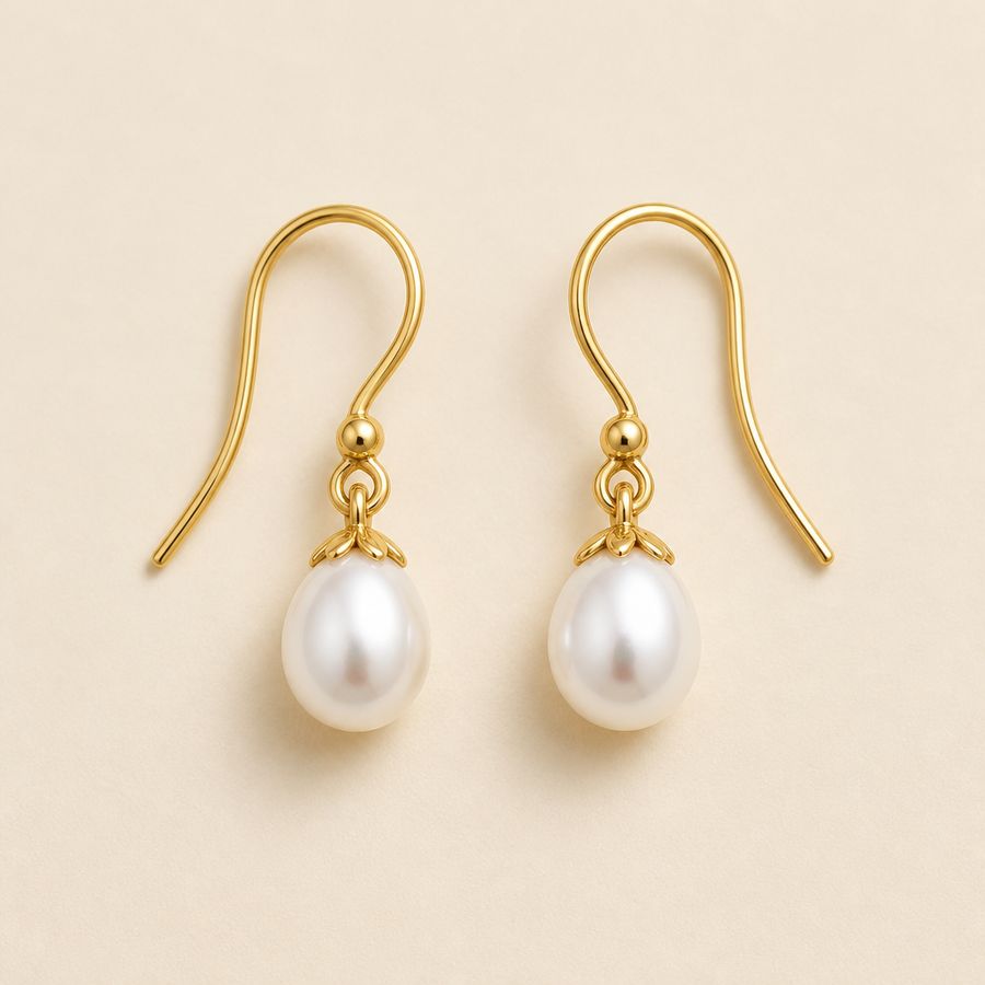 Pearl Drop Earrings